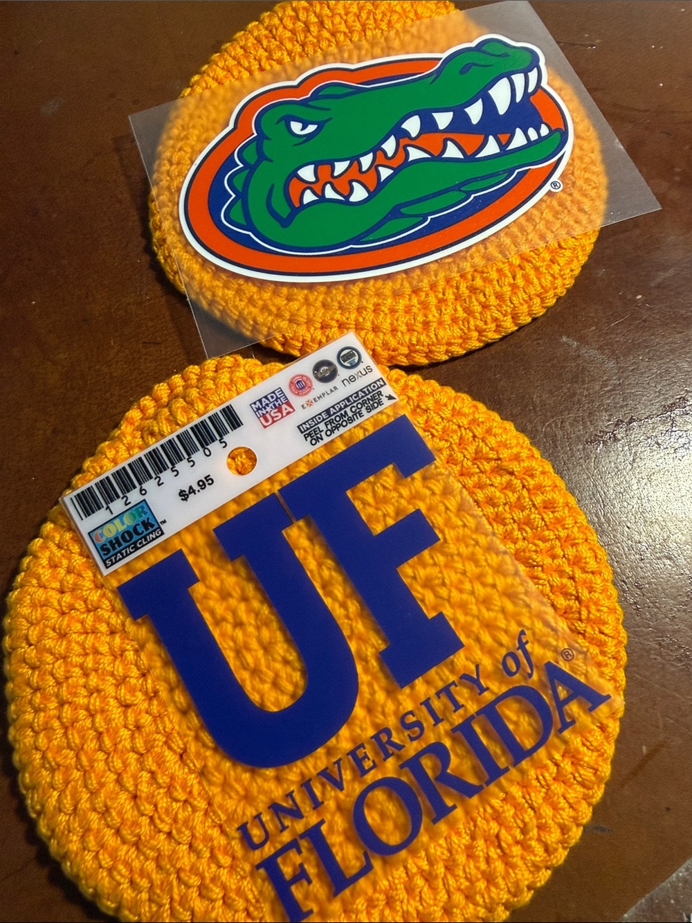 UF stickers
NWT